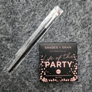 Shades By Shan Life of the Party Palette & Brush Neutrals Shimmer